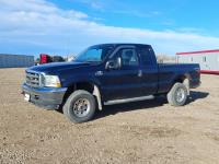 2002 Ford F250 Super Duty XLT 4X4 Extended Cab Pickup Truck