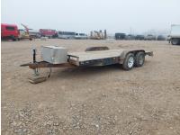 16 Ft T/A Flat Deck Trailer