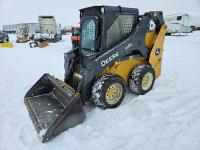 2017 John Deere 318G Skid Steer