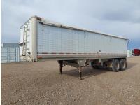 1997 Wilson Aluminum 31 Ft T/A Pup Grain Trailer