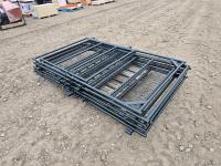 Qty of (6) 4 Ft Mesh Frame Gates