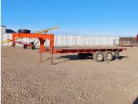 1976 Brewster 20 Ft T/A G/N Flat Deck Trailer