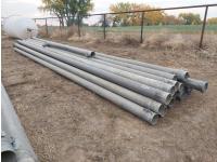 Qty of (22) 7 Inch Irrigation Pipe