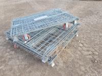 Qty of (3) Mobile Folding Cages