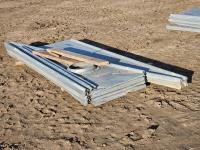 Qty of Grain Bin Roof Panels