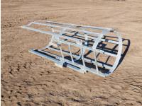 Grain Bin Ladder Standoff Cage