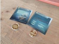 Qty of (2) Collectable Coins w/ Protective Sleeves