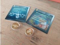 Qty of (2) Collectable Coins w/ Protective Sleeves