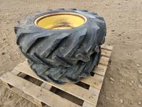 Qty of (2) 10.5-80-18 Tires w/ Rims