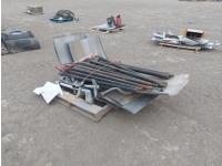 Truck Tractor and Trailer Fenders, Trailer Axle, and Manual Stop Bar