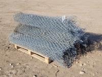 Qty of 6 Ft Chain Link Fencing