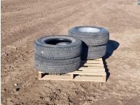 Qty of (4) 235/80R16 Provider Trailer Tires