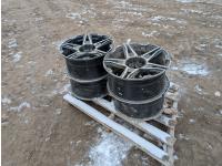 Qty of (4) 20X9.00 Rims