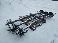 Qty of (3) 7000 lb Spring Trailer Axles