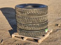 Qty of (4) Doublestar 11R24.5 Tires