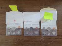 1977/1978/1979 Uncirculated Coin Sets