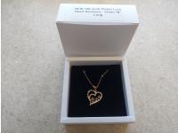 Smartlife 18K Gold Plated Love Heart Necklace