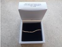 Smartlife 18K Gold Plated 3.0 mm Tennis Bracelet