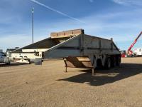 1996 Trac Industries Tri-Axle Cross Clam Bottom Dump Trailer