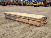 (52) 8 Inch X 12 Ft Rough Cut Boards