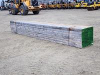 (16) 12 Inch X 16 Ft Rough Cut Boards