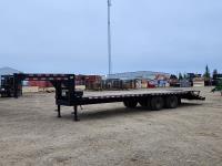 2003 Trailtech 29 Ft T/A Dually G/N Flat Deck Trailer