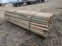 TD32512R (144) 3.25 Inch X 12 Ft Treated Blunt Fence Rails