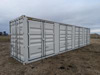 2024 4 Side Door 40 Ft High Cube Shipping Container