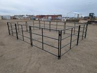 (10) 7 Ft Light Duty 4 Bar Panels