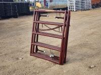 (4) 4 Ft Medium Duty 5 Bar Gates