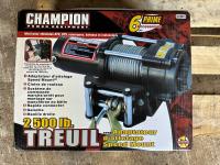 Champion 2500 lb Electric Winch