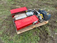 Pallet of Tools, Tool Boxes, Power Tools