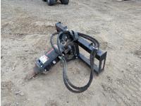 Premier H015PD Hydraulic Earth Auger-Skid Steer Attachment