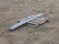 (100) 1/4 Inch X 3/4 Inch X 96 Inch Galvanized Flat Bar