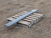 (100) 1/4 Inch X 3/4 Inch X 84 Inch Galvanized Flat Bar