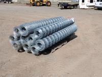 (10) Rolls Deer Fence,12 Gauge, 3 Inch X 6 Inch X 96 Inch, Approximately 165 Ft Per Roll