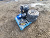 Air Tank, Air Pig,  Air Hose Reel (2) Quad Tires25x13-9(2) 25X10-12