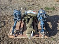 (3) Outboard Boat Motors