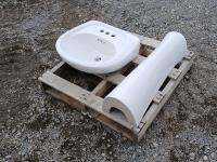 Pedestal Lavatory Sink