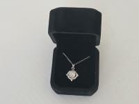 Smartlife 1.0 Moissanite Diamond Atomic Necklace