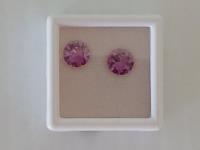 Smartlife Purple Round Cut Sapphires