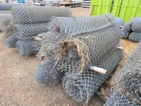 (5) Rolls of 6 Ft Chain Link Fence