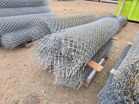 (4) Rolls of 6 Ft Chain Link Fence