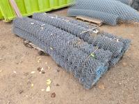 (10) Rolls of 9 Ft Chain Link Fence