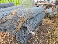 (5) Rolls of 7 Ft Chain Link Fence