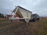 2006 Castleton Reverse Super B Lead Cross Belly Dump Gravel Trailer