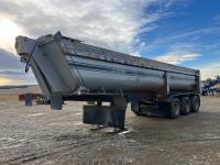 2001 Midland Tri-Axle End Dump Trailer