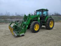 1996 John Deere 7700 MFWD Loader Tractor