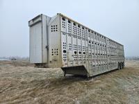 1991 Merritt 53 Ft TRI/A Aluminum Cattle Liner