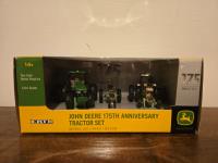 John Deere 175th Anniversary Die Cast Tractor Set